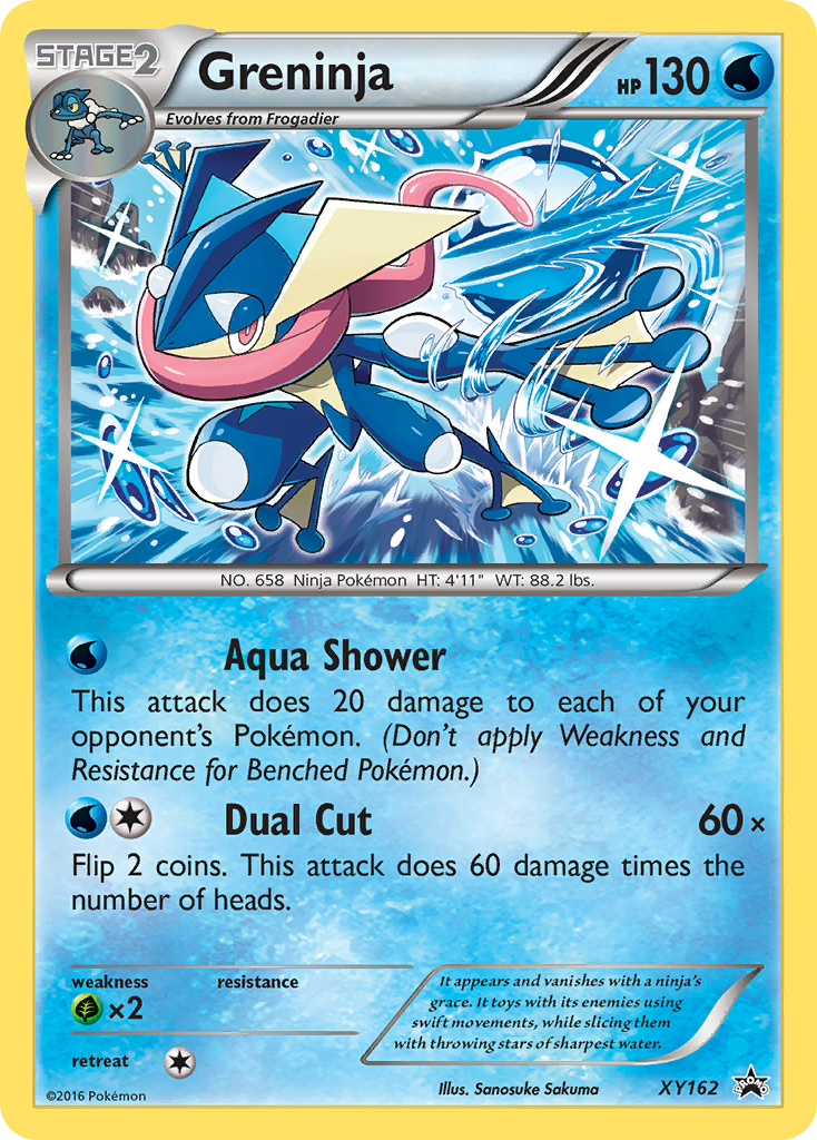 XY Promo Greninja #162